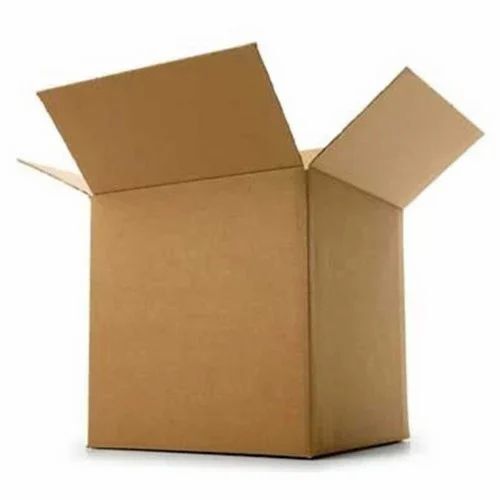 Corrugated Board Packaging Boxes - Rectangular, Brown, 3-5 Ply | Ideal for Apparel, Electronics, Food, Gift & Crafts