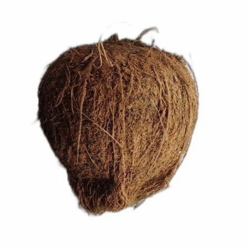 Dried Whole Coconut - Whole Form, Brown Color, 3 Months Shelf Life | Common Cultivation, Dried Style, Store In Cool And Dry Place
