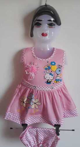 Kids Frock - Fabric Type: Brocade