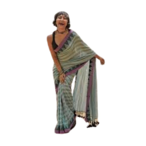 Ladies Colorfastness Khadi Sarees