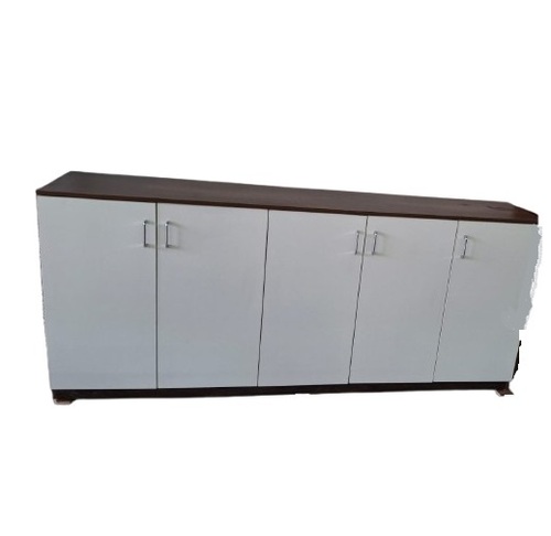 Rectangular Gray Office Wooden File Storage