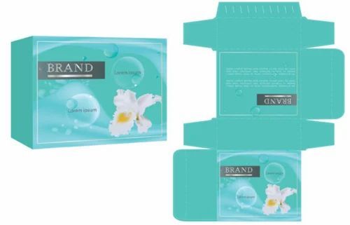 Soap Packaging Box - Paper Material, Multi-Color Printed Design | Ideal for Retail Presentation and Gift Wrapping