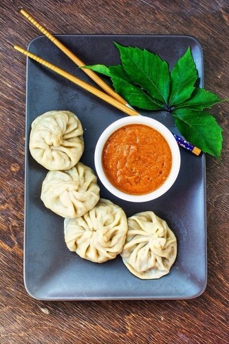 Spicy Veg Momo - 20g Frozen Packet | 1 Year Shelf Life Premium Quality Frozen Food
