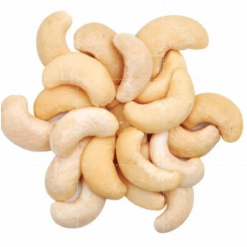 White Whole Cashew Nuts W450 - 10 Kilograms, Raw Flavor, Organic Quality with 5% Broken Content, Freshly Packaged in Tin