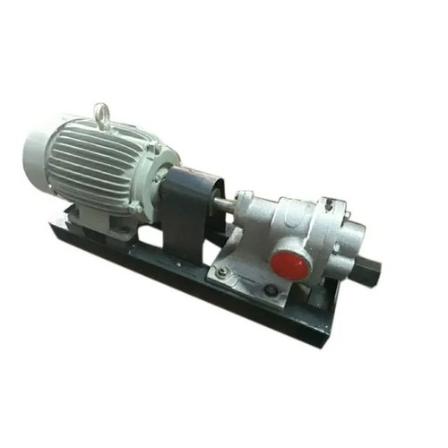 1 HP CI Rotary Gear Pump - Metal, 0-5m Head, 2800 RPM Speed | High Pressure, Industrial Use, Available in White, Gray, Black