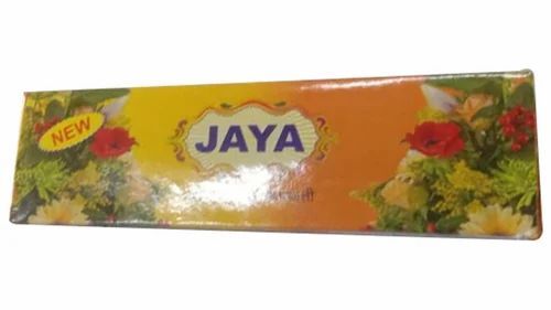 Agarbatti Packaging Box - Bleached Kraft Paperboard 10x1.5x0.5 Inches | Multi Color Straight Tuck End Design Screen Printed with Litho-Laminated Coating