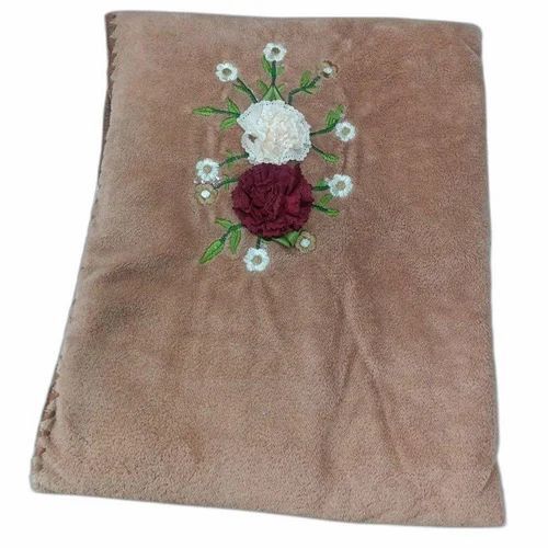 Brown Microfiber Bath Towel