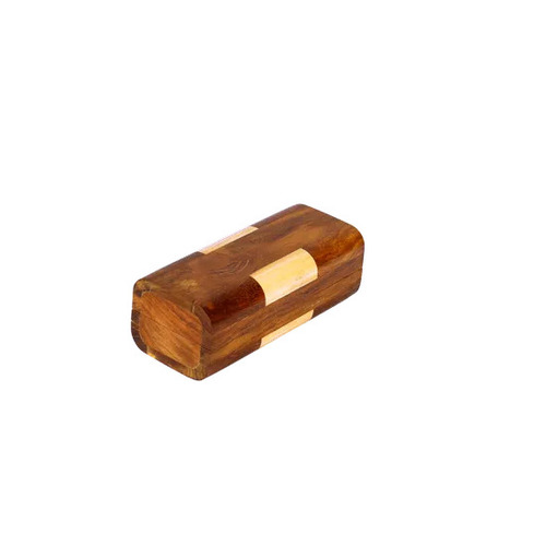 Designer Wooden Gift Box - Handmade Polished Brown Wood 6x2.5x25 Inches | Eco-Friendly Modern Rectangle Shape for Jewelry Gifts