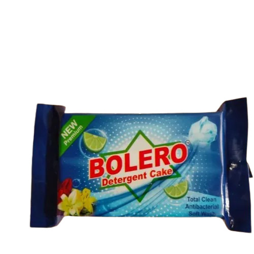 Detergent Cake Packaging Pouch - LDPE Material, Printed Pattern, Multicolor Design | Center Seal Type Pouch for Versatile Packaging