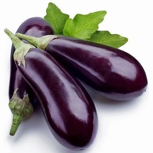 Fresh Brinjal - 25 Kg A Grade Organic Gunny Bag | Chopped Common Shape Cooked Style 1 g Protein 25 Kcal 0.2 g Total Fat