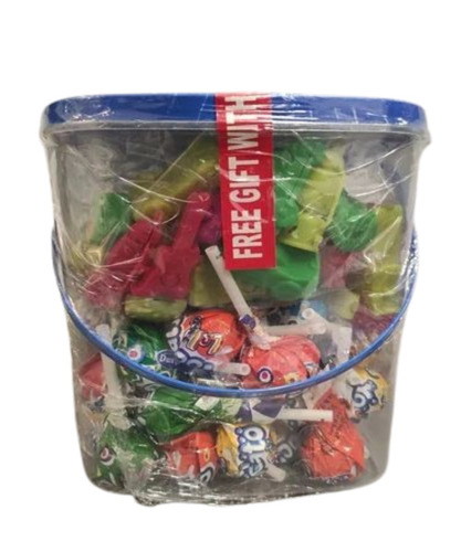 Fruits Lollipop - Mint Flavor, Eggless Solid Candy | Round Shape, 60 Pcs, 9 Months Shelf Life, Sweet Taste