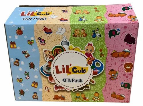 Gift Packaging Box - Paper Material, 22 x 17 x 18.5 Inch, Multicolor, 5kg Capacity, 120GSM Quality | Rectangular Shape, Ideal for Gifts