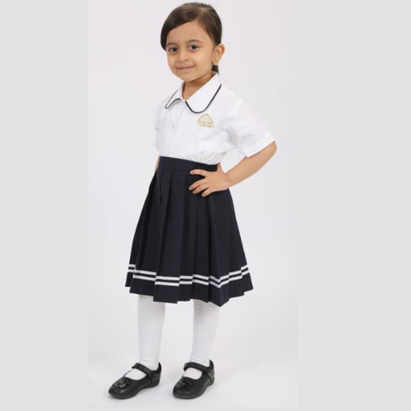 Girl School Uniform Skirt - Feature: ]