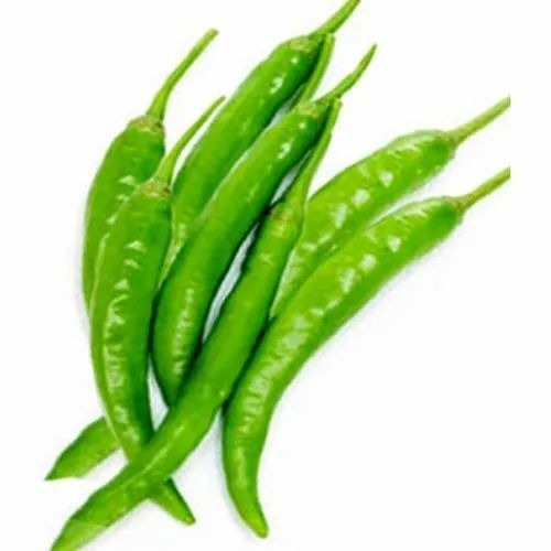 Green Chilies - Fresh A Grade Cooking Vegetables | Chopped, Common Shape, Cooked Style, Optimum Quality