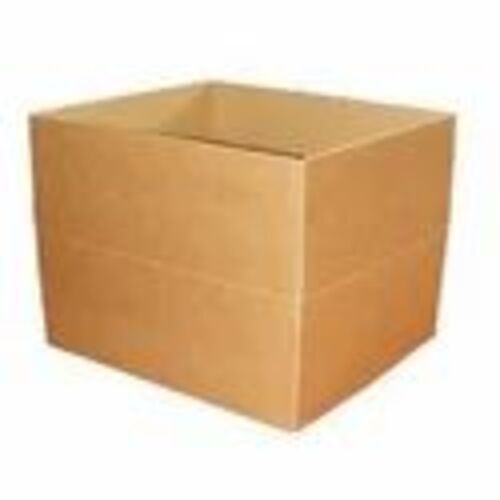 Industrial Corrugated Packaging Box - Brown Paper Material | Ideal for Apparel, Electronics, Food, Gift & Crafts, Home Appliances