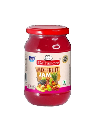 Mix Fruit Jam - Liquid 500 Grams, Pink Color, Pure Packaging in Bottle | Sweet and Tasty Flavor with 12 Months Shelf Life