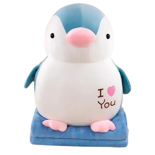 Penguin Soft Toy Baby Blanket