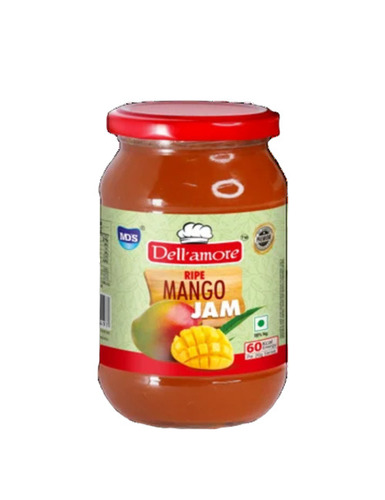 Ripe Mango Jam - Dark Yellow Liquid, 500 Grams | Sweet And Tasty Pure Mango Flavor, 12 Months Shelf Life