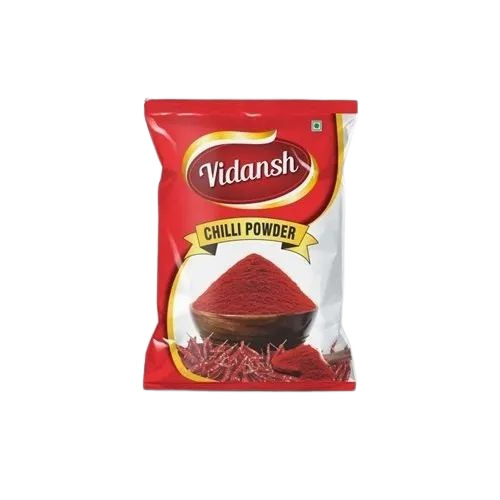 Spices Packaging Pouch - Plastic Material, Multicolour Design, 1 kg Capacity, Heat Sealed Closure, Laminated Finish
