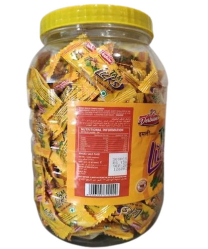 Tasty Imli Candy - Solid Lollipop 100 pcs, Round Shape, Eggless, Sweet Flavor, Shelf Life 9 Months