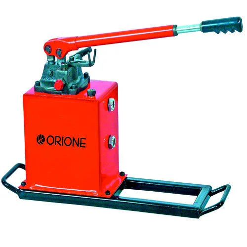 Two-Stage Hydraulic Hand Pump - Color: Red