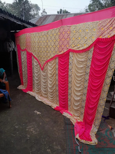 Wedding Side Wall Curtain