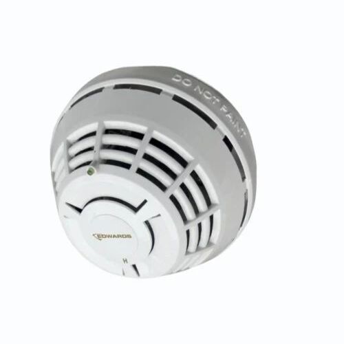 Heat Detector - 5 Sec Startup Time, Round Alarm Relay | Mild Steel Material, Silver Color, Suitable for Office and Industrial Applications