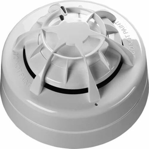 Multisensor Smoke Detector - Mild Steel, Photoelectric, White | Ideal for Office, Industry, Mall, Factory