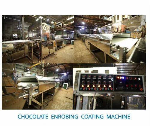 Automatic Chocolate Enrobing Machine - General Use: ---