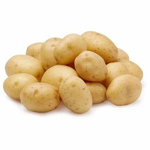 Organic Brown Baby Potatoes - A Grade, 50 kg Jute Bag Packaging | Chopped, Common Shape, Cooked Style