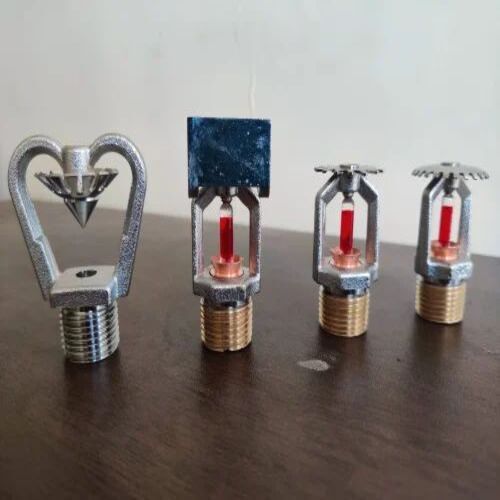 Fire Fighting Sprinklers - Mild Steel, 2 Inch Nominal Diameter, Silver | Wall Mounted, Adjustable, Eco-Friendly, 1 Year Warranty