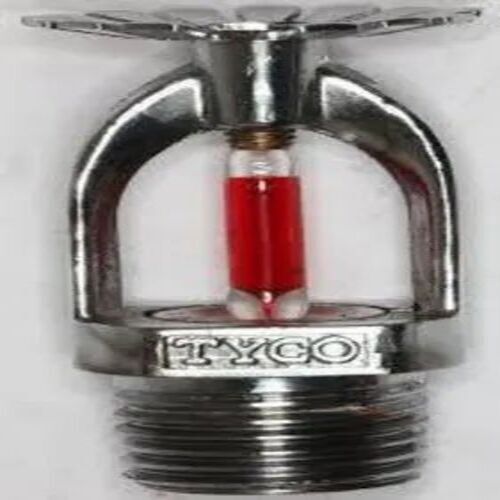 Fire Fighting Sprinklers - Mild Steel, 2 Inch Nominal Diameter, Silver, Adjustable Wall Mounted Installation | Suitable for Office, Industry, Mall, Factory