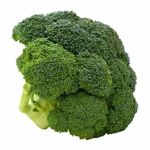 Green Broccoli - A Grade, 10 Kg, Green Carton Packaging | Chopped, Common Shape, Cooked Style