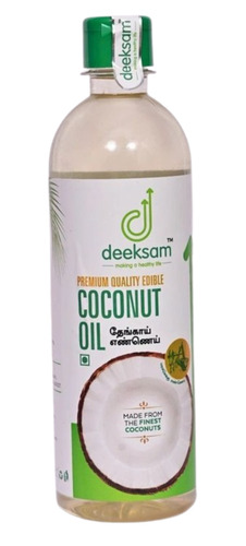 Marachekku Coconut Oil - 1 Litre, 100% Pure Organic Coconut Oil | Fresh, Healthy, Good Packaging, 12 Months Shelf Life