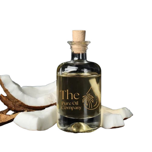 Pharma Grade Coconut Oil - 1 Litre, 99% Pure Organic Coconut Oil for Cosmetics, Pharma Use, Vegan & Herbal Applications, Excellent Fresh Quality