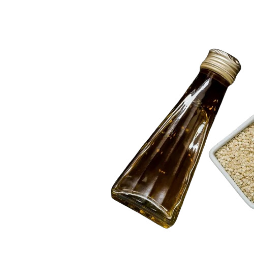Sesame Carrier Oil - 1 Litre Bottle, Organic Purity 99% for Edible, Pharmaceutical, and Cosmetic Use