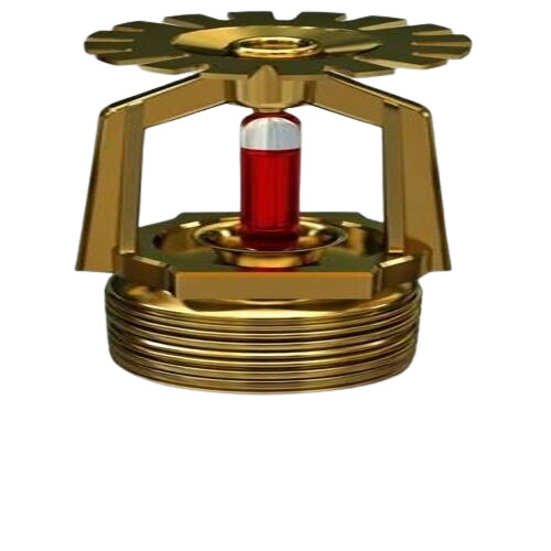 Side Wall Fire Sprinkler - Mild Steel, Eco-Friendly White Finish | Ideal for Office, Industry, Mall, and Factory Use