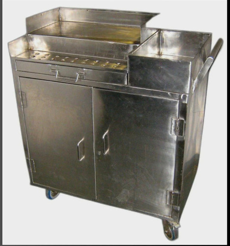 Stainless Steel Modern Food Cart - Application: Forhotel