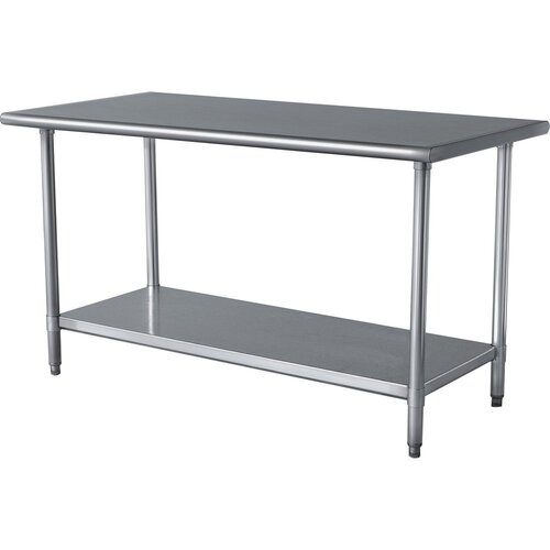 Stainless Steel Work Table - Color: Silver