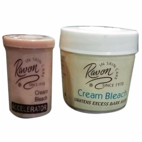 25ml Ravon Fruit Bleach Cream - Powder Form, Suitable for All Skin Types | Smudge Proof, 12 Months Shelf Life, Safe to Use