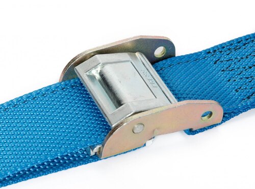 Cam Buckle - Rust Resistant, Lightweight Design | High Durability, Secure Locking Mechanism, Adjustable Strap, Corrosion Resistant, Compact Size, Blue and Silver