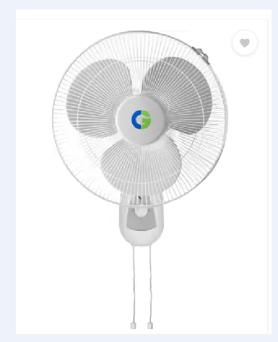 Cg Flyair Wall Fan - Color: White
