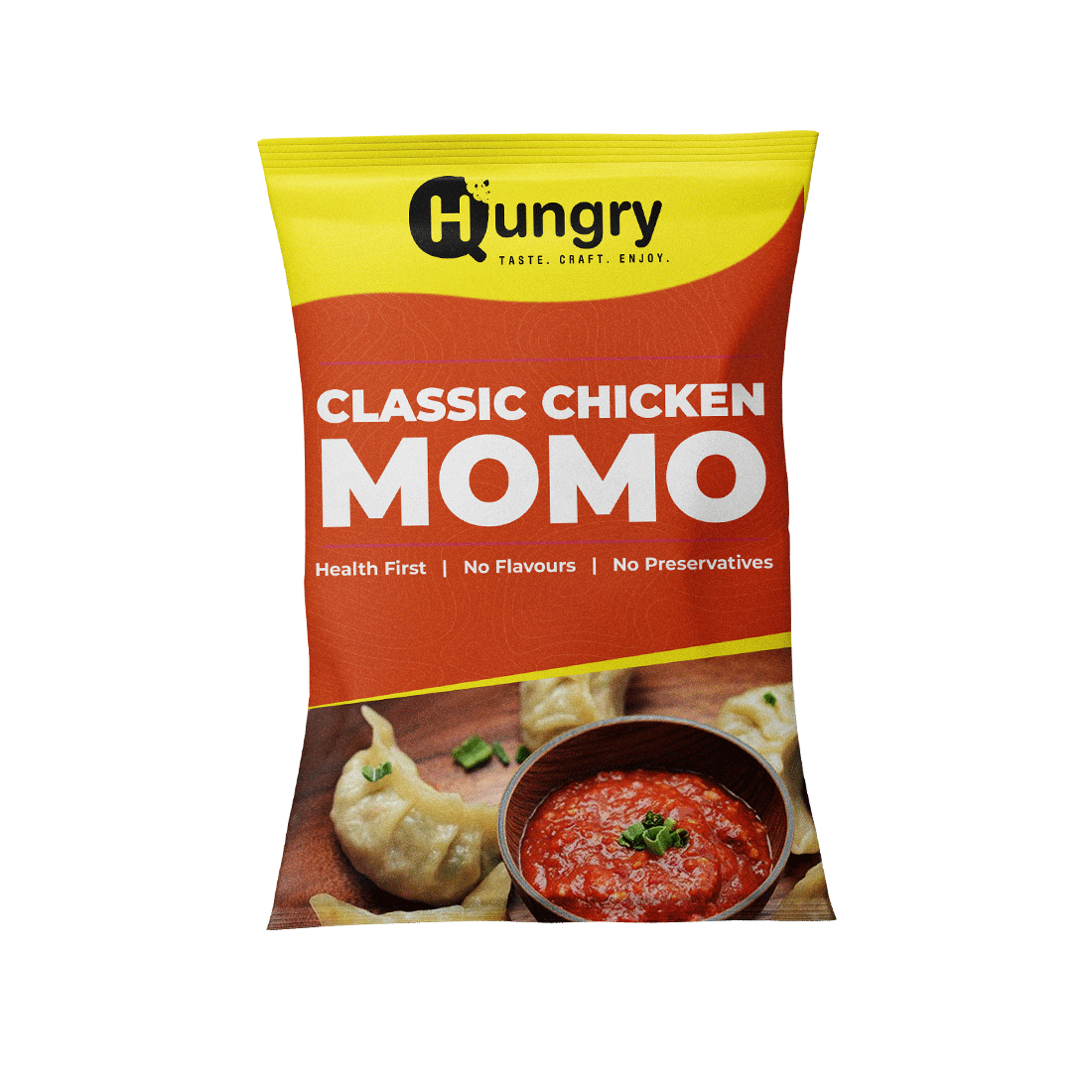 Chicken Momo 25-27Gram 20 Pieces - Grade: A