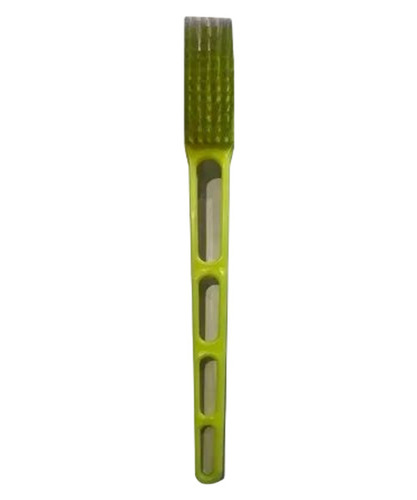 Green Toilet Cleaning Brush - Durable Plastic, Standard Size, Double Sided Bristle Style, Easy to Use | Ideal for Effective Toilet Cleaning