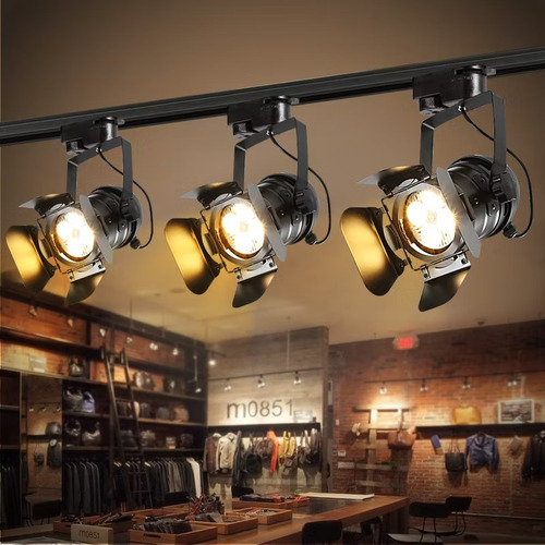 Industrial Lights - Lighting: Yellow