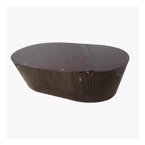 Oval Teak Wood Center Table