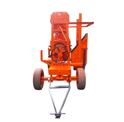 Portable Concrete Mixer Machine - Color: Red