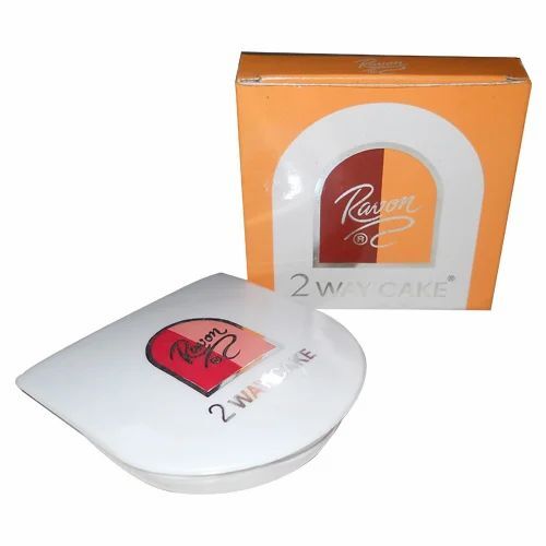 Ravon 2 Way Cake Powder Compact - Matte Finish | Smudge Proof, Safe to Use, 12 Month Shelf Life, For Normal Skin