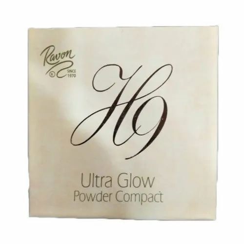 Ravon H9 Ultra Glow Powder Compact - Matte Finish, Smudge Proof | Safe for Normal Skin, 12 Month Shelf Life