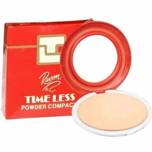 Ravon Time Less Powder Compact - New Matte Finish, Smudge Proof Powder for Normal Skin, 12 Months Shelf Life, Safe to Use